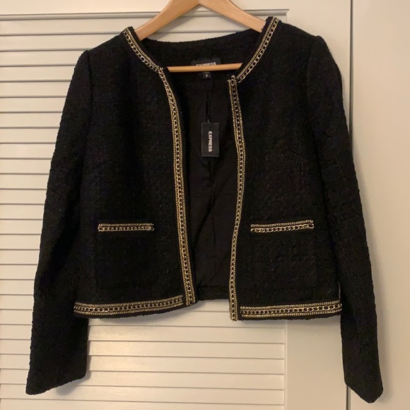 Express Boucle Jacket | Poshmark